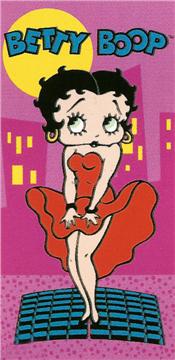 Betty Boop Beach Towel