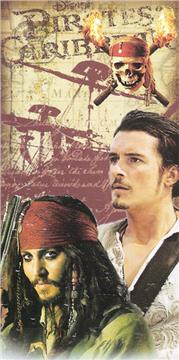 Pirates of the Caribbean SKULL Beach Towel