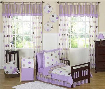 Mod Dots Purple 5 pc Toddler Set