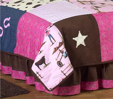 Cowgirl Full/Queen Bedskirt