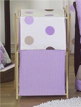 Mod Dots Purple Hamper