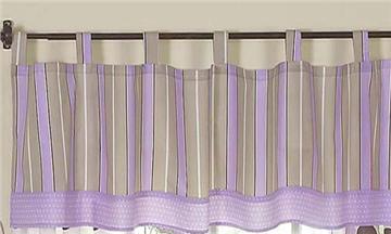 Mod Dots Purple Valance