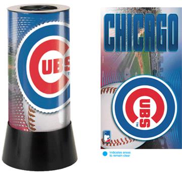 Chicago Cubs Rotating Lamp