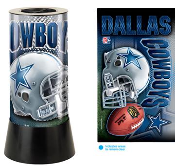 Dallas Cowboys Rotating Lamp