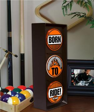 Harley Davidson Traffic Light Lamp