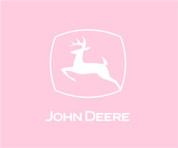 Trademark John Deere Pink Throw