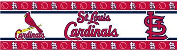 MLB St. Louis Cardinals Peel & Stick Wall Border