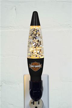 Harley Davidson Black Sparkle Night Light