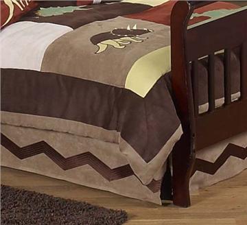 Dinosaur Land Crib/Toddler Bedskirt
