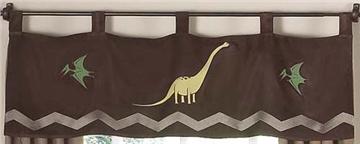 Dinosaur Land Window Valance