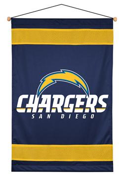 San Diego Chargers Sidelines Wall Hanging