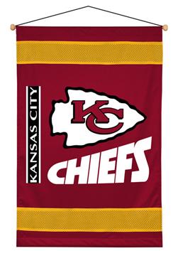 Kansas City Chiefs Sidelines Wall Hanging