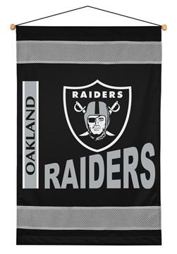Oakland Raiders Sidelines Wall Hanging