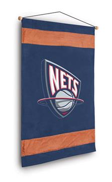 New Jersey Nets Sidelines Wall Hanging