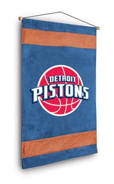 Detroit Pistons Sidelines Wall Hanging
