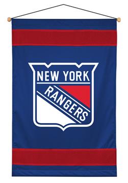 New York Rangers Sidelines Wall Hanging