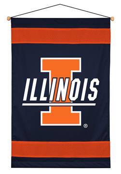 Illinois Fighting Illini Sidelines Wall Hanging