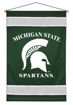 Michigan State Spartans Sidelines Wall Hanging