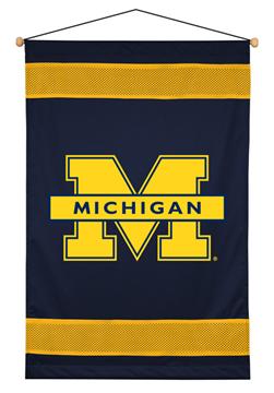 Michigan Wolverines Sidelines Wall Hanging