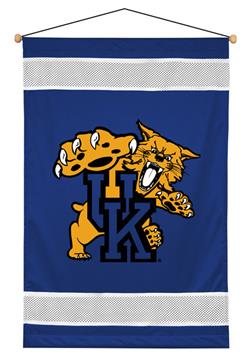 Kentucky Wildcats Sidelines Wall Hanging