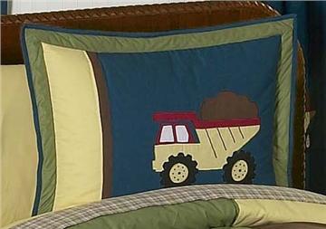 Construction Zone Pillow Sham