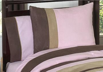 Soho Pink &amp; Brown Pillow Sham