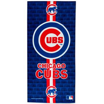 Chicago Cubs Fiber Reactive Beach Towel