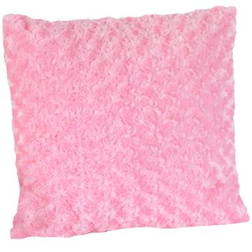 Madison Pink Minky Swirl Decorative Pillow
