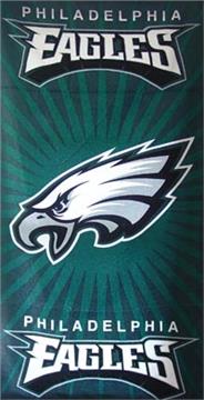 EAGLES SUNBURST Beach Towel