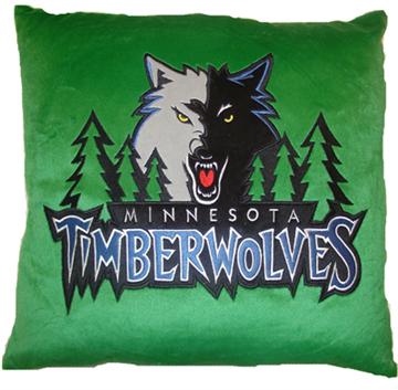 MINNESOTA TIMBERWOLVES NBA 16" Plush Pillow