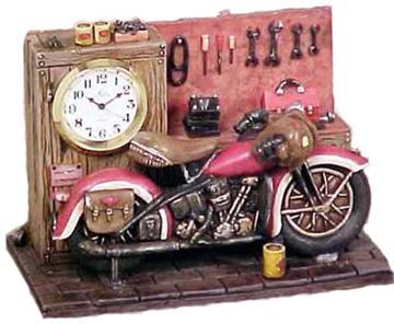 Motorcycle Gift Clock