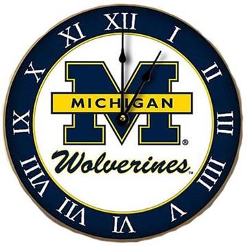 University of Michigan Wood Clock