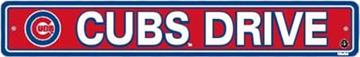 Chicago Cubs Street Sign
