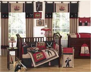 Pirate Treasure Cove Nursery Bedding Collection