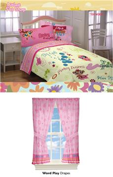 Littlest Pet Shop TOO WORDY Bedding for Kids