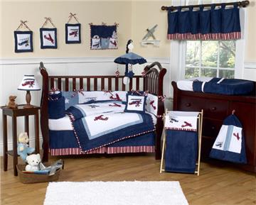 Vintage Aviator Toddler and Nursery Bedding Collection