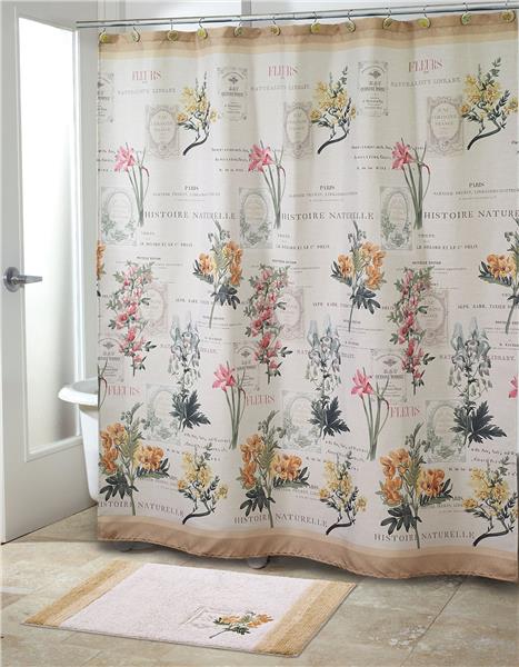 Alana Fabric Shower Curtain by Avanti Linens