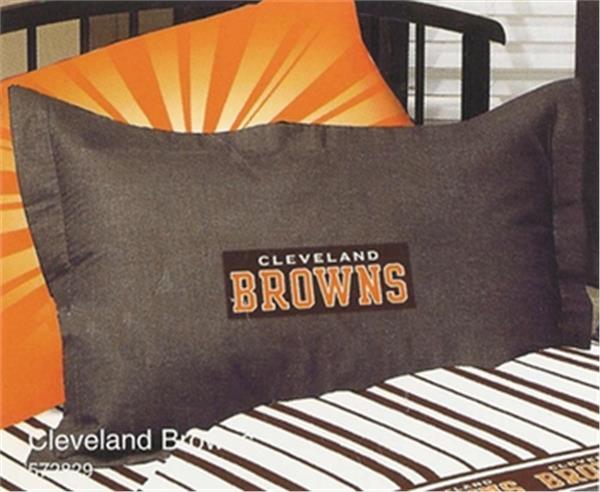CLEVELAND BROWNS Denim Pillow Sham
