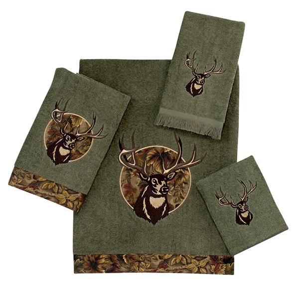 Camoflauge Deer Towel Collection by Avanti Linens