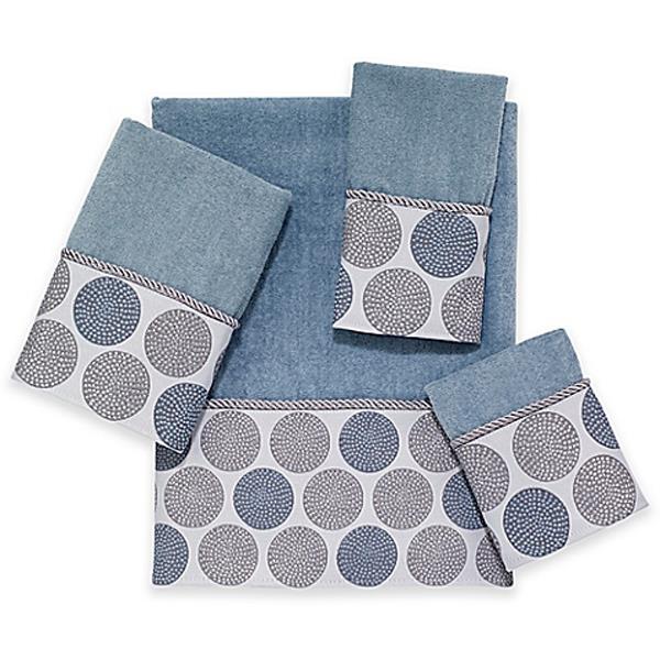 Dotted Circles Towels-Avanti Linens