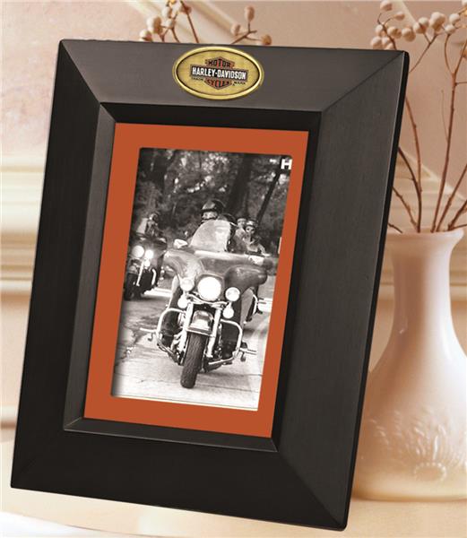 Harley Davidson Black Picture Frame Portrait