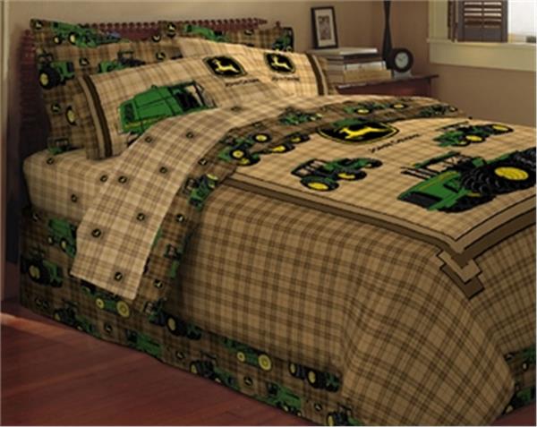 John Deere Traditional Bedskirt