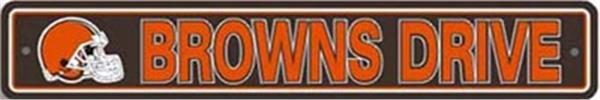 Cleveland Browns Street Sign