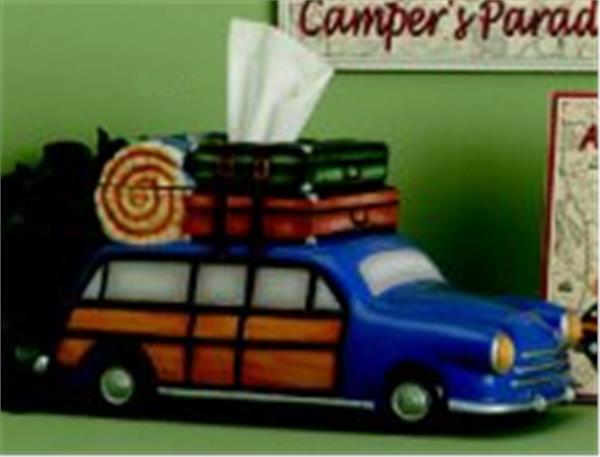 CAMP RUN-A-MUCK Wagon Tissue Cover
