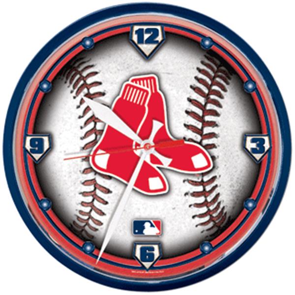 Boston Red Sox Wall Clock 12.75" Round