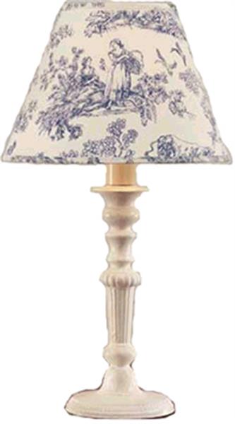 13" Vintage Beaded Lamp