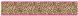 Cheetah Pink Prepasted Wall Border