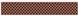 Pink Brown Toile Prepasted Wall Border