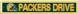 Green Bay Packers Street Sign