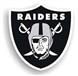 Oakland Raiders 12" Magnet